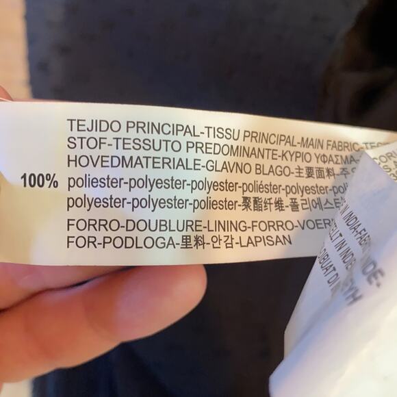 Zara Sheer Embroidered Floral German Ruffle Blouse Size XS - Picture 11 of 11